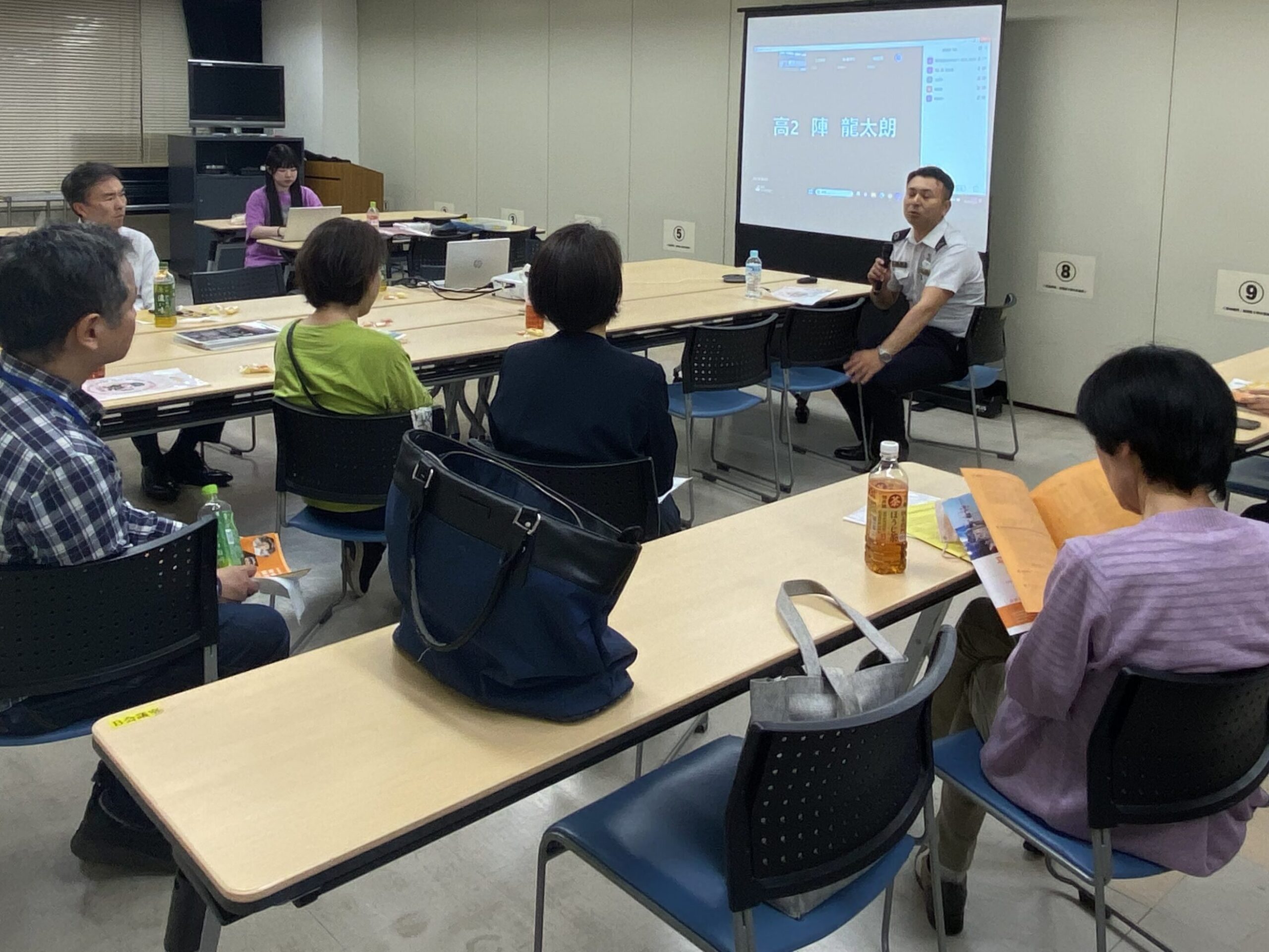 個別相談会の様子