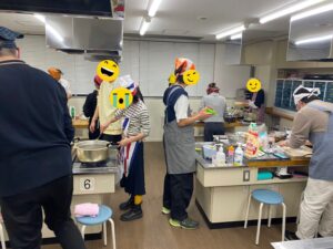 選択肢として　調理実習企画