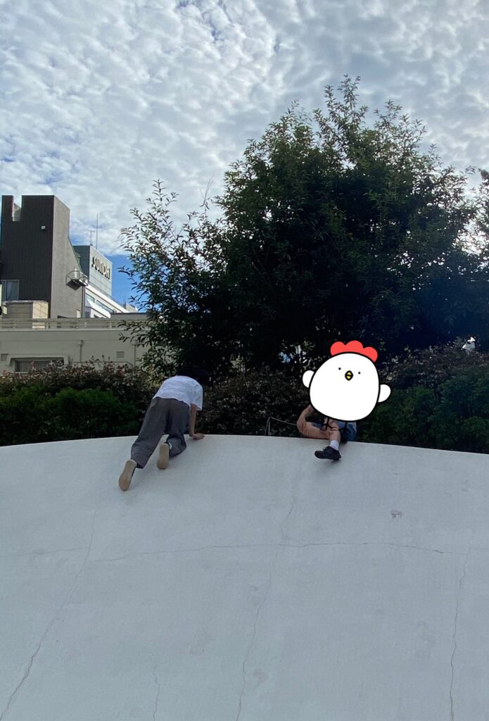 池袋フリースクールの近くの公園